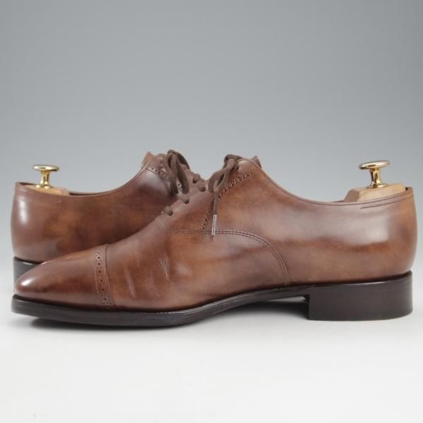 極上★ジョンロブ 7E【定価￥294,800-★Philip2/フィリップ2/ミュージアムカーフ】7000ラスト/パリジャンブラウン/茶/JOHN LOBB★k751