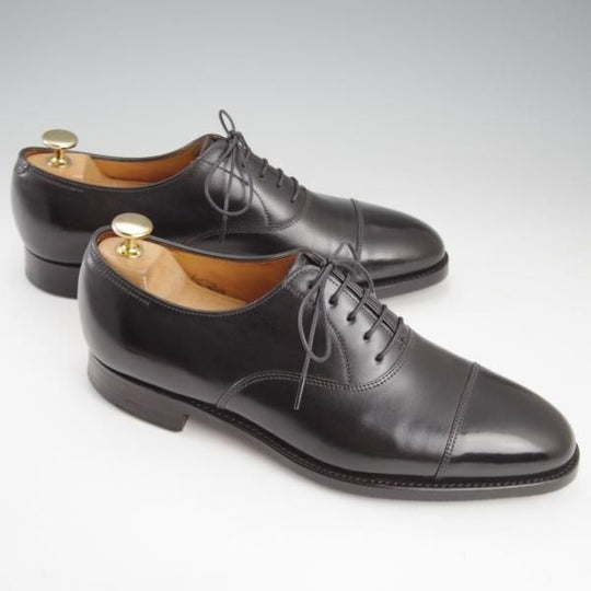 極上★ジョンロブ 6.5D【貴重★8695ラストのシティ/CITY】ストレートチップ/カーフ/黒/メンズ/JOHN LOBB★k752