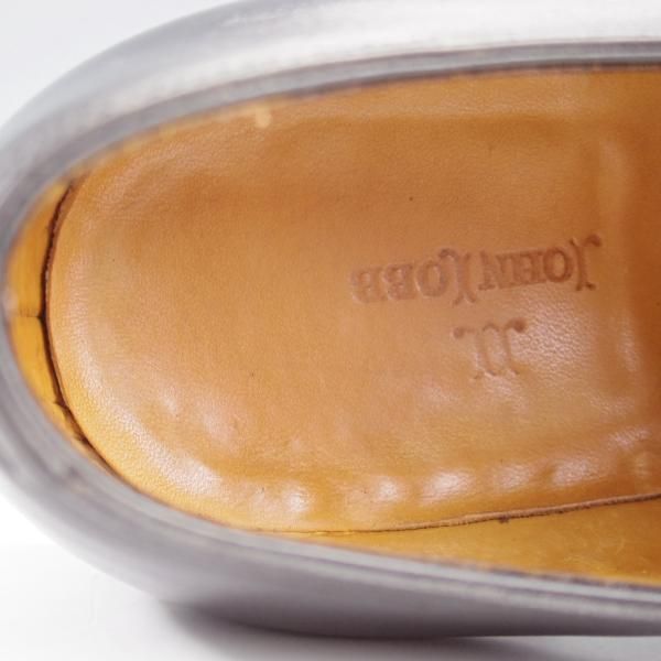 極上★ジョンロブ 6.5D【貴重★8695ラストのシティ/CITY】ストレートチップ/カーフ/黒/メンズ/JOHN LOBB★k752