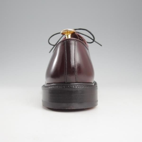 未使用★チャーチ 70F/UK7【貴重★コードバン仕様/SHANNON/シャノン】103ラスト/プレーントゥ/CRUP/赤茶/メンズ/Church's★k753