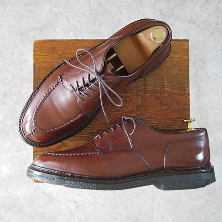 ★オールデン 7.5D【現行定価13万円以上★NST/ノルウィージャンフロント/965】バリーラスト/カーフ/茶/メンズ/ALDEN★k757