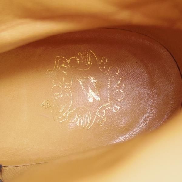 ★(伊)BONORA/ボノーラ SIZE 41.5【貴重★ペッカリー革仕様の製品/サイドジップブーツ】黒/メンズ★k758