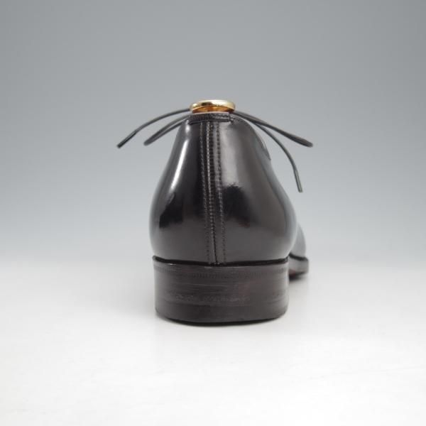 美品★チャーチ 75F/UK7.5【旧チャーチ★73ラスト/コンサル同仕様/BALMORAL】ブックバインダーカーフ/ストレートチップ/黒/Church's★k765