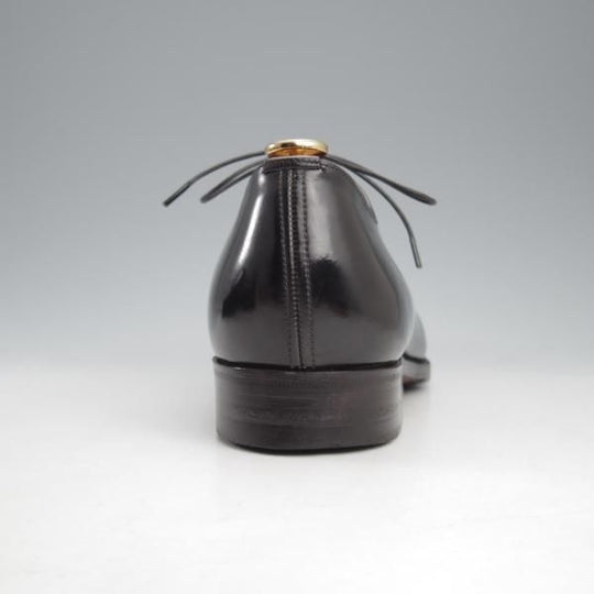 美品★チャーチ 75F/UK7.5【旧チャーチ★73ラスト/コンサル同仕様/BALMORAL】ブックバインダーカーフ/ストレートチップ/黒/Church's★k765