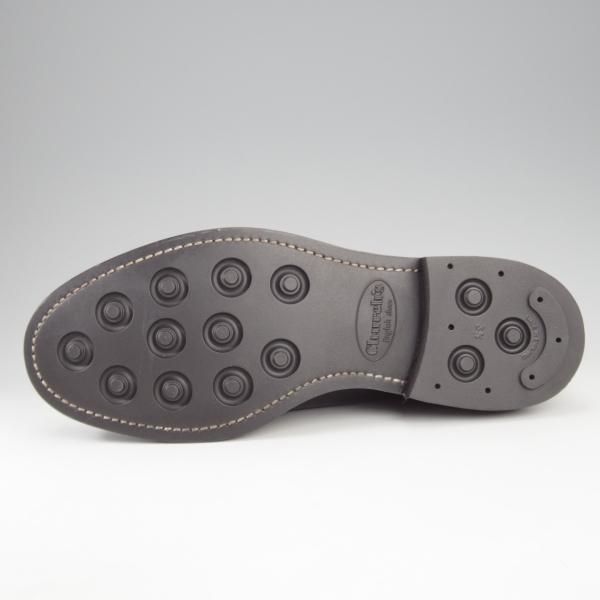 未使用★チャーチ 85F/UK8.5【定価￥181,500-★ダイナイトソール仕様/SHANNON R】シャノン/103ラスト/プレーントゥ/黒/Church's★k766