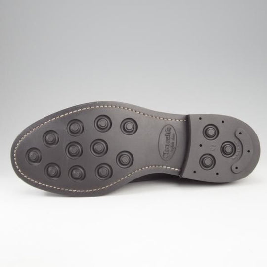 未使用★チャーチ 85F/UK8.5【定価￥181,500-★ダイナイトソール仕様/SHANNON R】シャノン/103ラスト/プレーントゥ/黒/Church's★k766
