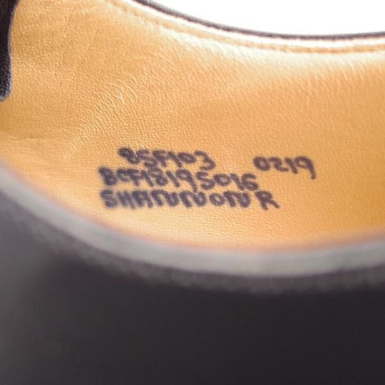 未使用★チャーチ 85F/UK8.5【定価￥181,500-★ダイナイトソール仕様/SHANNON R】シャノン/103ラスト/プレーントゥ/黒/Church's★k766