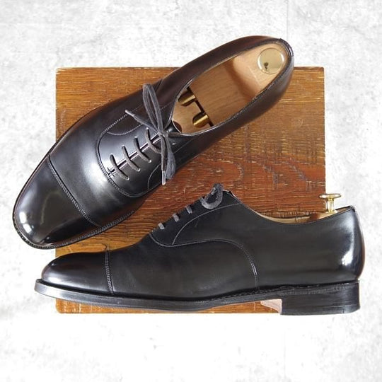 極上★チャーチ 90G/UK9【現行定価￥176,000-★CONSUL/コンサル/100ラスト】ストレートチップ/カーフ/黒/メンズ/Church's★k768