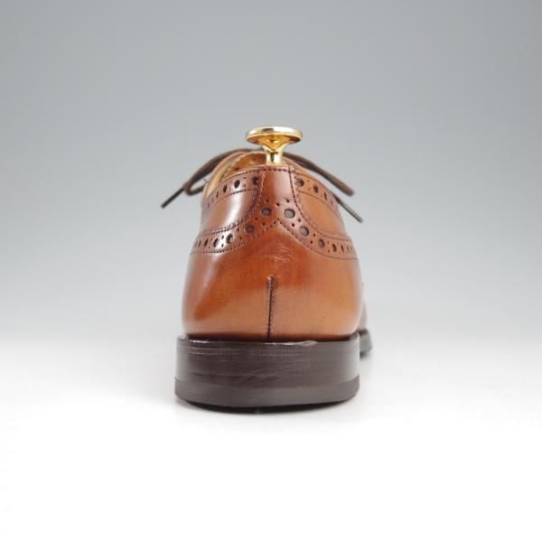 極上★チャーチ 70F/UK7【定価￥176,000-★ディプロマット/DIPLOMAT】173ラスト/セミブローグ/ネバダカーフ/茶/メンズ/Church's★k773