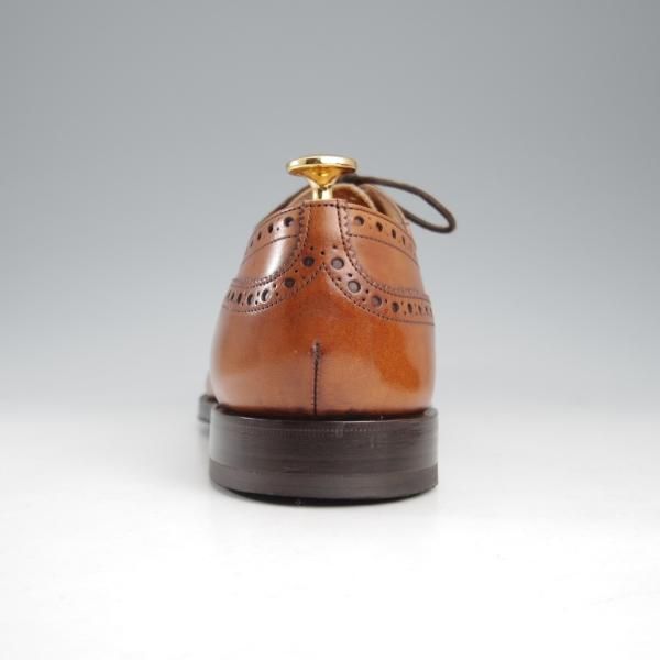 極上★チャーチ 70F/UK7【定価￥176,000-★ディプロマット/DIPLOMAT】173ラスト/セミブローグ/ネバダカーフ/茶/メンズ/Church's★k773