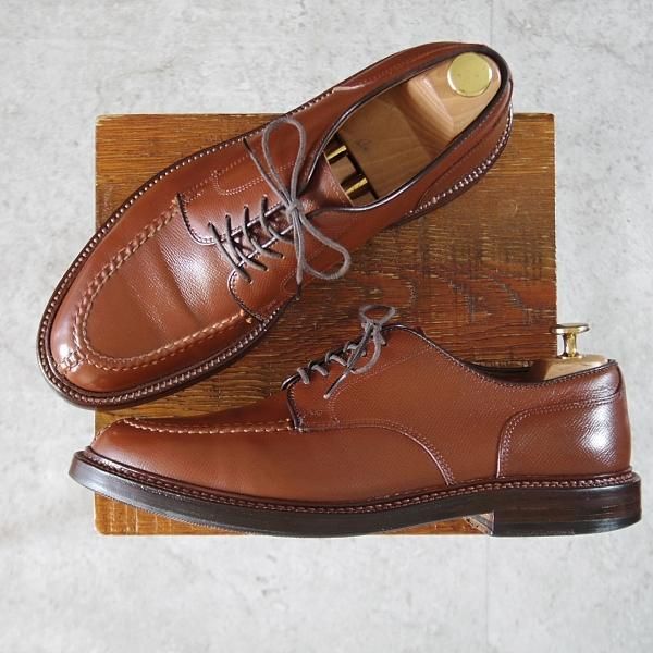 極上★オールデン 8.5D【現行定価13万円以上★NST/ノルウィージャンフロント/24240】バリーラスト/アルパインカーフ/茶/ALDEN★k774