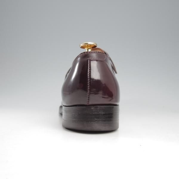 美品★オールデン 7.5D【定価￥182,600-★コードバン仕様/モディファイドラスト/54321】Vチップ/#8/バーガンディー/赤茶/ALDEN★k779