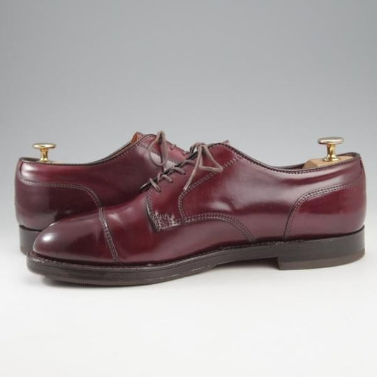 極上★オールデン 7.5E【現行定価18万円程度★コードバン仕様/2160/アバディーンラスト】ストレートチップ/赤茶/メンズ/ALDEN★k780