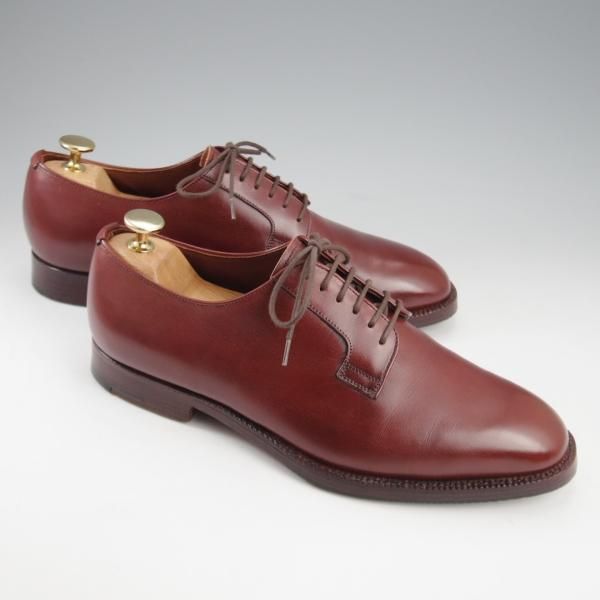 極上★チャーチ 65F/UK6.5【貴重★旧チャーチ最上級/Masterclass/マスタークラス】35ラスト/IBSEN/プレーントゥ/赤茶/Church's★k781