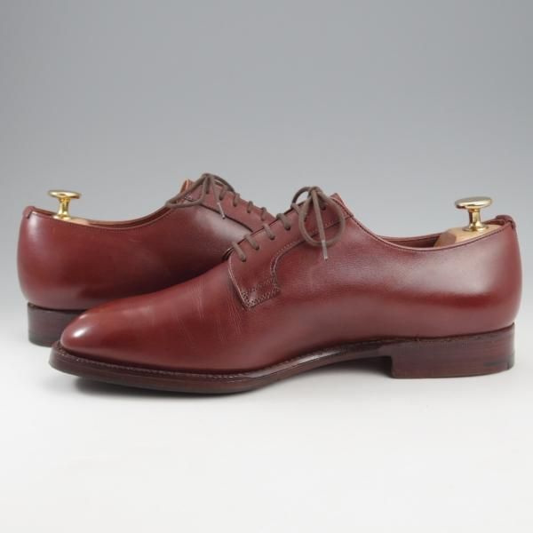 極上★チャーチ 65F/UK6.5【貴重★旧チャーチ最上級/Masterclass/マスタークラス】35ラスト/IBSEN/プレーントゥ/赤茶/Church's★k781