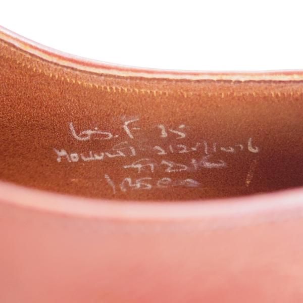 極上★チャーチ 65F/UK6.5【貴重★旧チャーチ最上級/Masterclass/マスタークラス】35ラスト/IBSEN/プレーントゥ/赤茶/Church's★k781