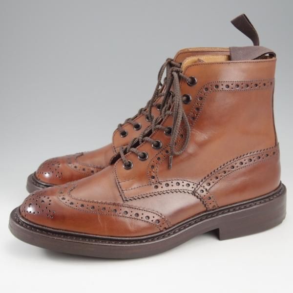 極上★トリッカーズ SIZE 6【定価￥132,000-★ダイナイトソール仕様/STOW】ストウ/5634/カントリーブーツ/茶/Tricker's★k782