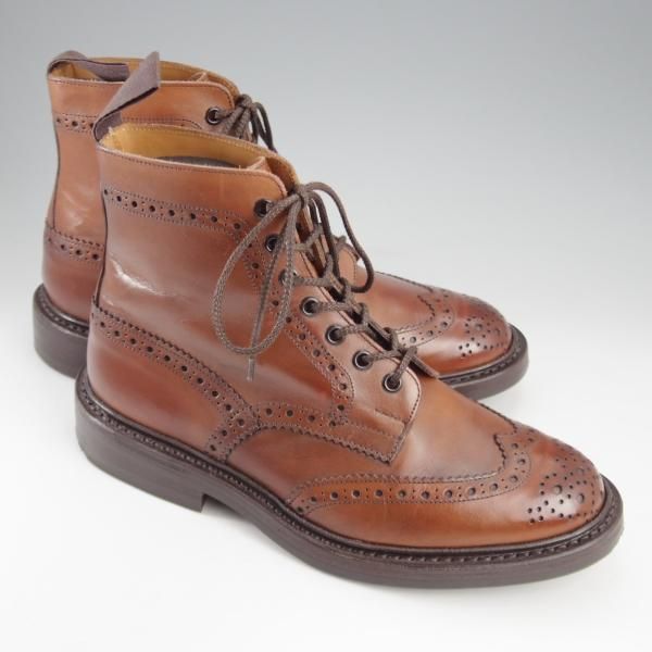 極上★トリッカーズ SIZE 6【定価￥132,000-★ダイナイトソール仕様/STOW】ストウ/5634/カントリーブーツ/茶/Tricker's★k782