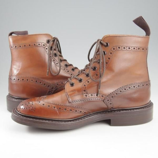 極上★トリッカーズ SIZE 6【定価￥132,000-★ダイナイトソール仕様/STOW】ストウ/5634/カントリーブーツ/茶/Tricker's★k782