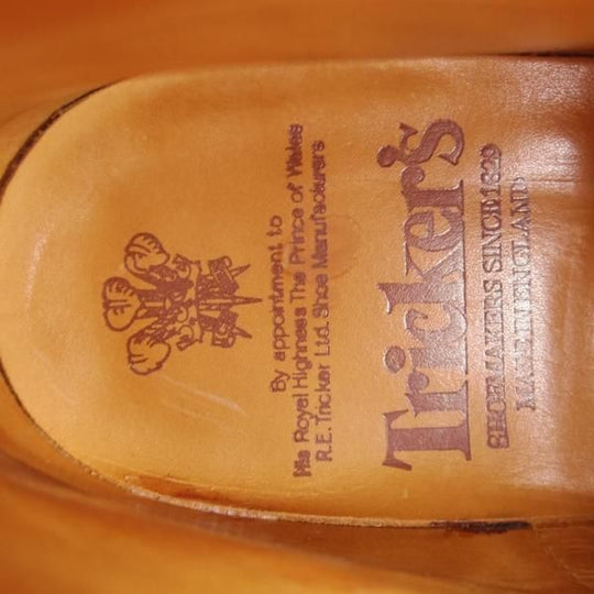 極上★トリッカーズ SIZE 6【定価￥132,000-★ダイナイトソール仕様/STOW】ストウ/5634/カントリーブーツ/茶/Tricker's★k782