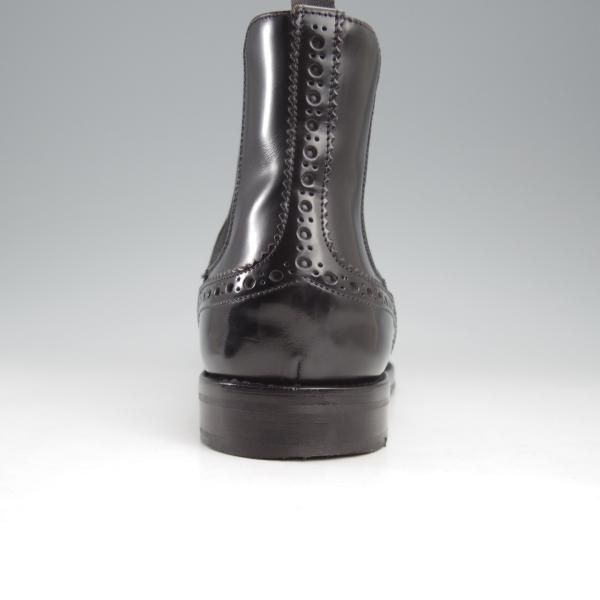★チャーチ(レディース) SIZE 38【定価￥176,000★KETSBY WG/サイドゴアブーツ】ポリッシュドバインダーカーフ/黒/Church's★k785