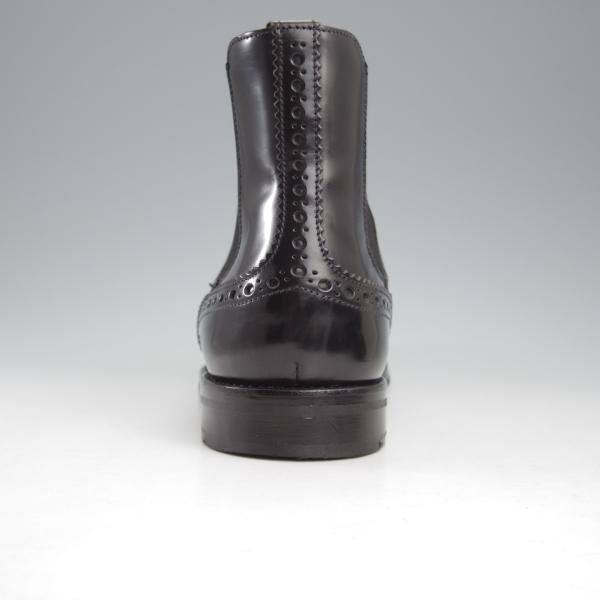 ★チャーチ(レディース) SIZE 38【定価￥176,000★KETSBY WG/サイドゴアブーツ】ポリッシュドバインダーカーフ/黒/Church's★k785