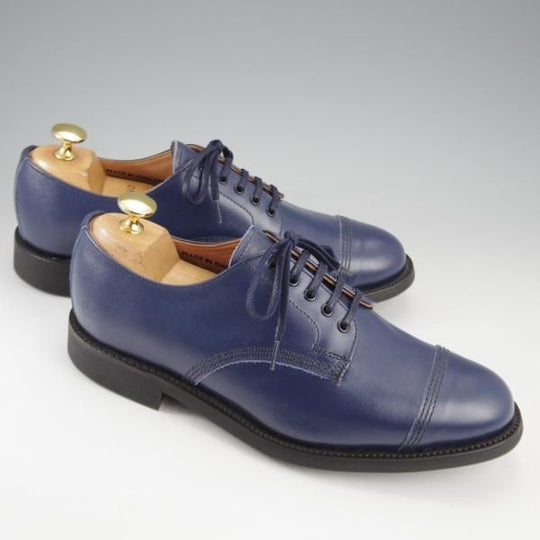 未使用★(英)SANDERS/サンダース(レディース) SIZE 5.5【定価￥58,300-★コマンドソール/Military Derby Shoe】ストレートチップ★k786