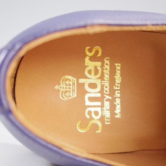 未使用★(英)SANDERS/サンダース(レディース) SIZE 5.5【定価￥58,300-★コマンドソール/Military Derby Shoe】ストレートチップ★k786