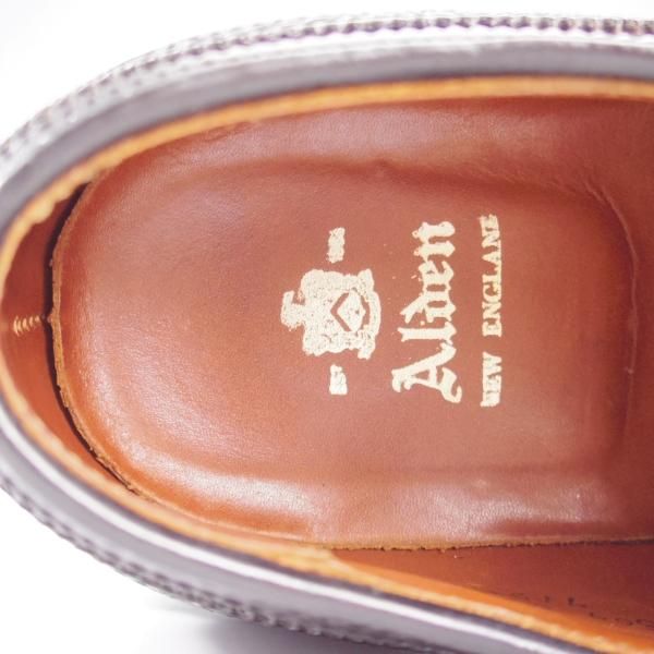 極上★オールデン 7E【現行定価18万円程度★コードバン仕様/バリーラスト/9751】ロングウイング/黒/メンズ/ALDEN★k789