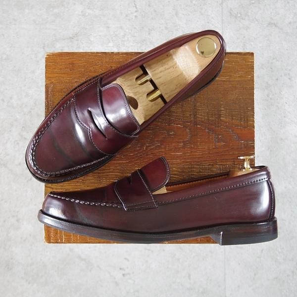 ★オールデン 8D【現行定価18万円程度★コードバン仕様/9916】ヴァンラスト/バンラスト/コインローファー/赤茶/#8/メンズ/ALDEN★k790