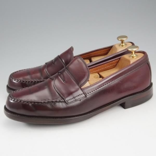 ★オールデン 8D【現行定価18万円程度★コードバン仕様/9916】ヴァンラスト/バンラスト/コインローファー/赤茶/#8/メンズ/ALDEN★k790