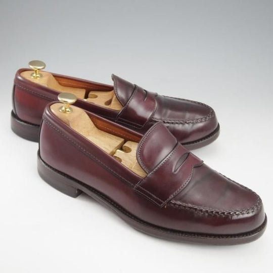 ★オールデン 8D【現行定価18万円程度★コードバン仕様/9916】ヴァンラスト/バンラスト/コインローファー/赤茶/#8/メンズ/ALDEN★k790