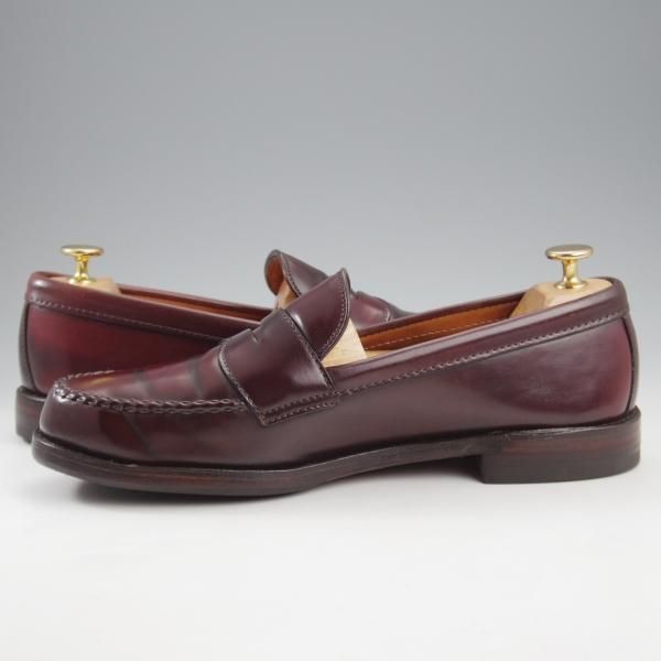 ★オールデン 8D【現行定価18万円程度★コードバン仕様/9916】ヴァンラスト/バンラスト/コインローファー/赤茶/#8/メンズ/ALDEN★k790