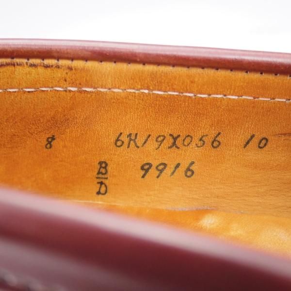 ★オールデン 8D【現行定価18万円程度★コードバン仕様/9916】ヴァンラスト/バンラスト/コインローファー/赤茶/#8/メンズ/ALDEN★k790