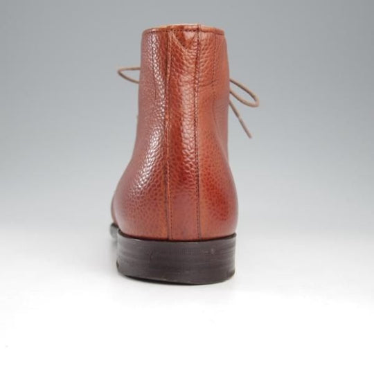 極上★(英)グレンソン 6E【最上級★マスターピース/(仏)OLD ENGLAND別注】チャッカブーツ/シボ革/茶/メンズ/GRENSON★k791