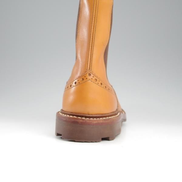 未使用★トリッカーズ SIZE 6【定価￥132,000-★エイコンアンティーク/2754/LINGMELL】サイドゴアブーツ/カーフ/薄茶/Tricker's★k793
