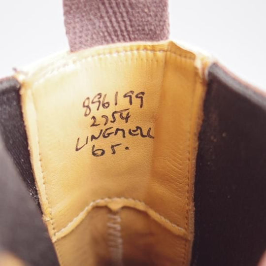 未使用★トリッカーズ SIZE 6【定価￥132,000-★エイコンアンティーク/2754/LINGMELL】サイドゴアブーツ/カーフ/薄茶/Tricker's★k793
