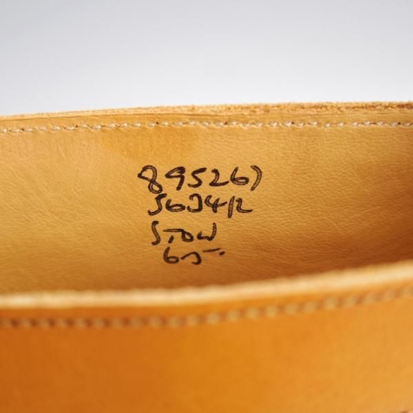 未使用★トリッカーズ SIZE 6【定価￥132,000-★STOW/エイコンアンティーク】5634/ストウ/カントリーブーツ/薄茶/メンズ/Tricker's★k794