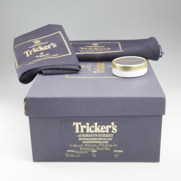 トリッカーズ SIZE 6【STOW/エイコンアンティーク/茶】 | 高級中古革靴