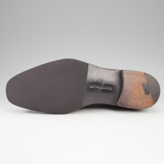 極美品★(英)グレンソン 7.5E【最上級★マスターピース/(英)New&Lingwood別注】ニュー&リングウッド/フルブローグ/黒/GRENSON★k796