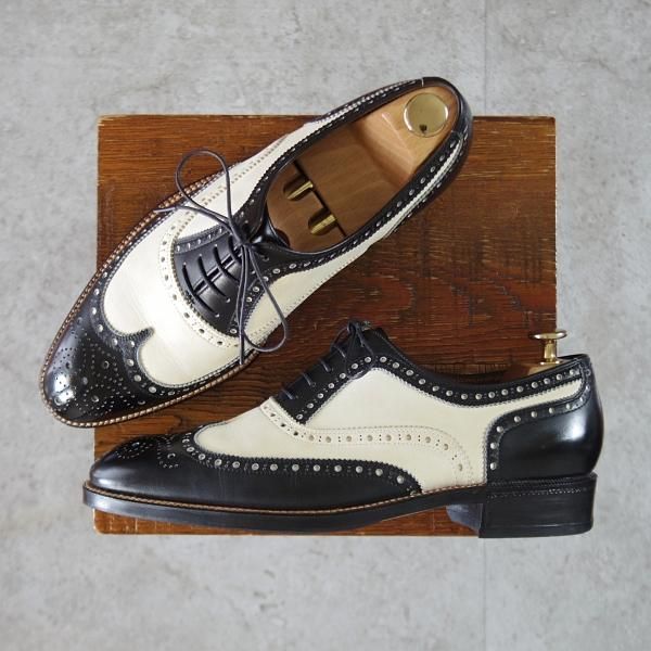 平和堂靴店 SIZE 25.5【小笠原シューズ製☆スペクテイターシューズ