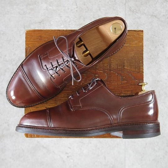 極上★クロケット&ジョーンズ 8.5E【ダイナイトソール仕様★SEDBERGH/ストレートチップ】325ラスト/WALNUT/メンズ/Crockett&Jones★k800