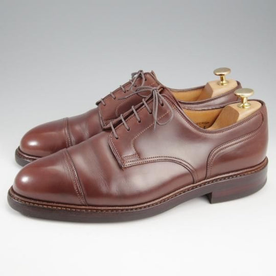 極上★クロケット&ジョーンズ 8.5E【ダイナイトソール仕様★SEDBERGH/ストレートチップ】325ラスト/WALNUT/メンズ/Crockett&Jones★k800