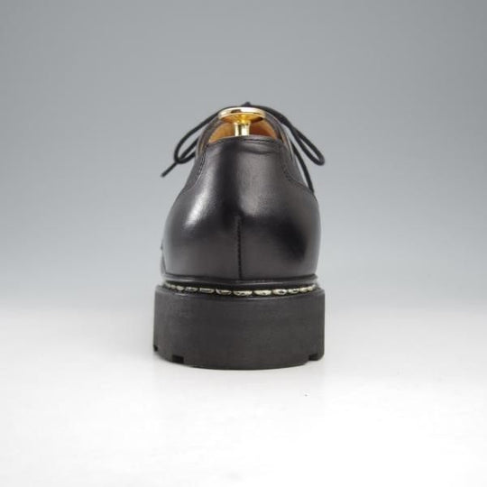 極美品★パラブーツ SIZE 10【定価￥96,800-★シャンボード/CHAMBORD】リスレザー/TEXソール/Uチップ/黒/メンズ/Paraboot★k802