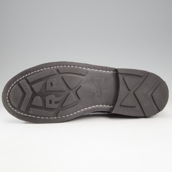 極美品★パラブーツ SIZE 10【定価￥96,800-★シャンボード/CHAMBORD】リスレザー/TEXソール/Uチップ/黒/メンズ/Paraboot★k802