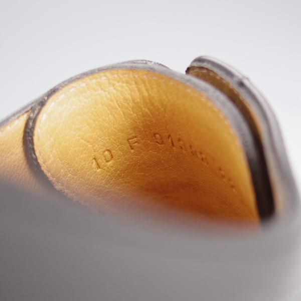 極美品★パラブーツ SIZE 10【定価￥96,800-★シャンボード/CHAMBORD】リスレザー/TEXソール/Uチップ/黒/メンズ/Paraboot★k802