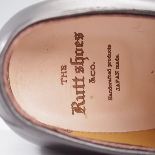 未使用★(浅草)The Ruttshoes &Co./ラッドシューズ 7.5D【合計定価￥73,700-★(独)ワインハイマー社のカーフ/純正ツリー付】RIDLEY★k804
