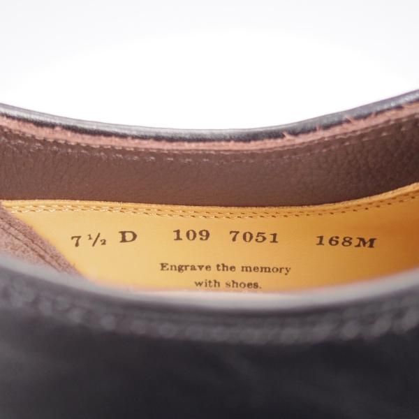 未使用★(浅草)The Ruttshoes &Co./ラッドシューズ 7.5D【合計定価￥73,700-★(独)ワインハイマー社のカーフ/純正ツリー付】RIDLEY★k804