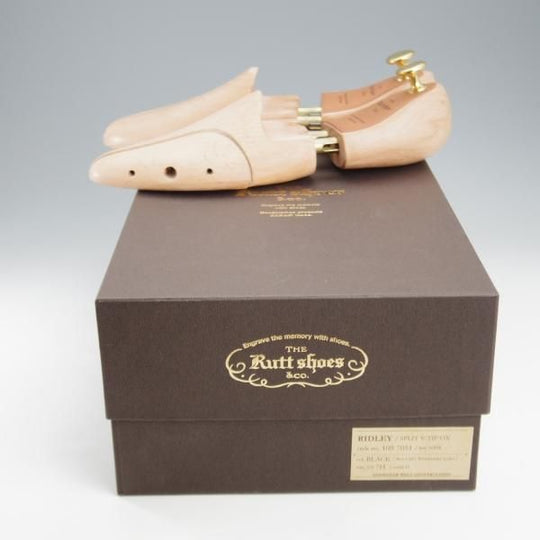 未使用★(浅草)The Ruttshoes &Co./ラッドシューズ 7.5D【合計定価￥73,700-★(独)ワインハイマー社のカーフ/純正ツリー付】RIDLEY★k804