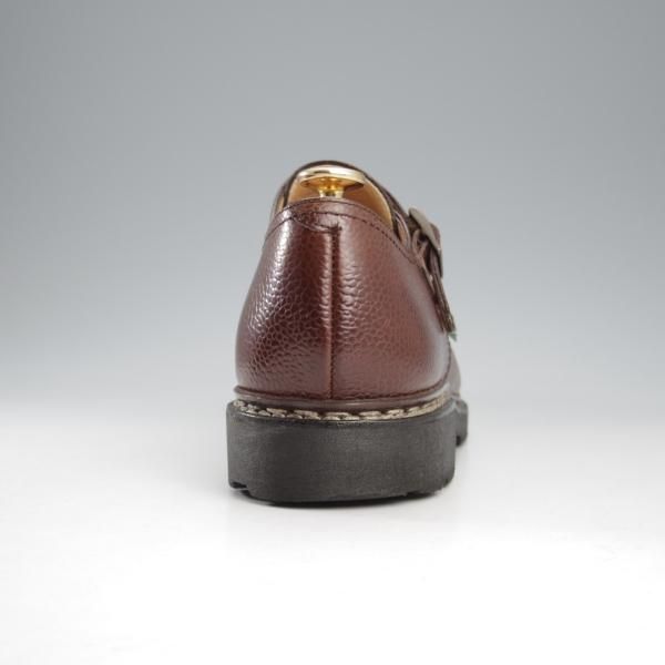 極美品★パラブーツ SIZE 5.5【定価￥96,800-★ウィリアム/WILLIAM】マルシェソール/ダブルモンク/EBENE/濃茶/メンズ/Paraboot★k807